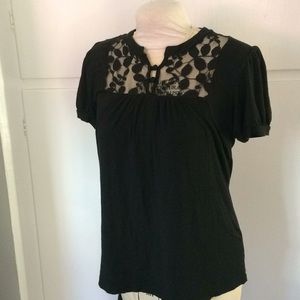 Lace Detailed Top